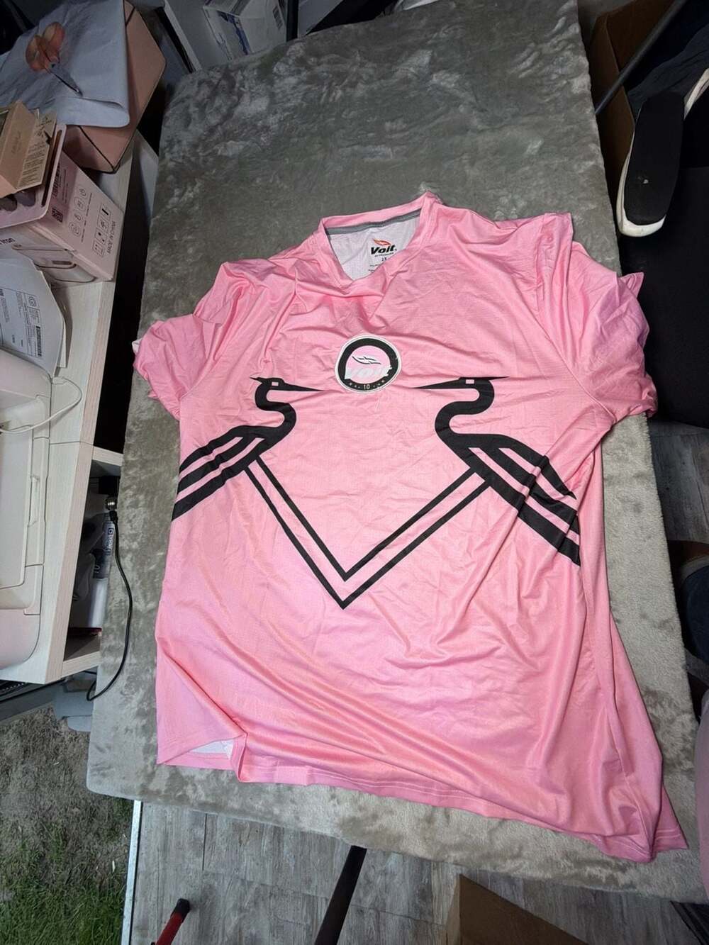 Voit by Tramever Lionel Messi Inter Miami Style Soccer Jersey #10 Pink